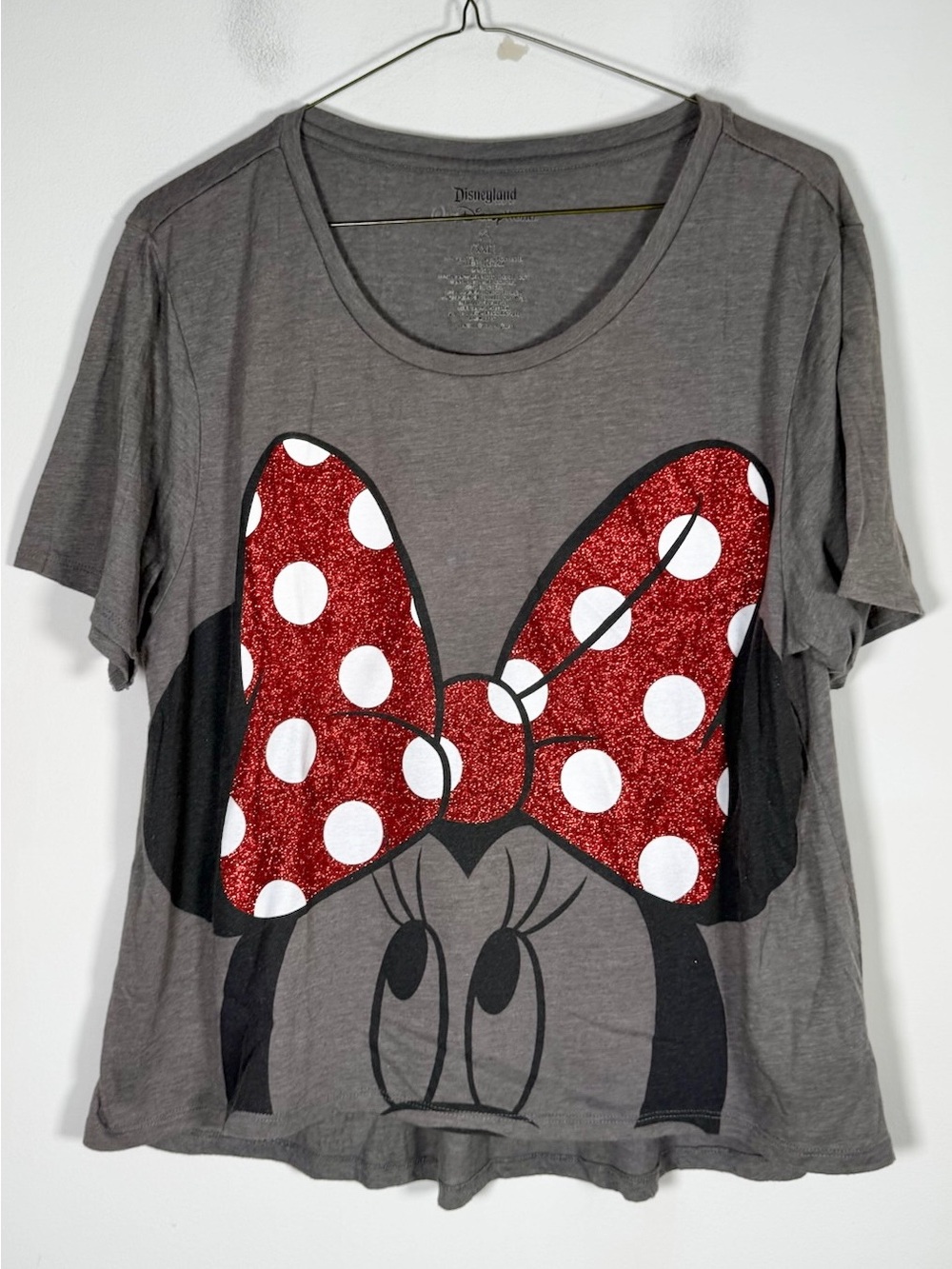 Disney Women’s Size XXL Minnie Mouse Graphic Tee Cotton Blend Short Sleeve